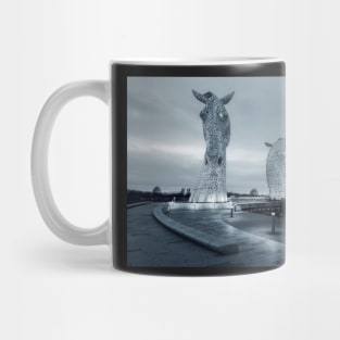 Twilight Kelpies in Black and White Mug